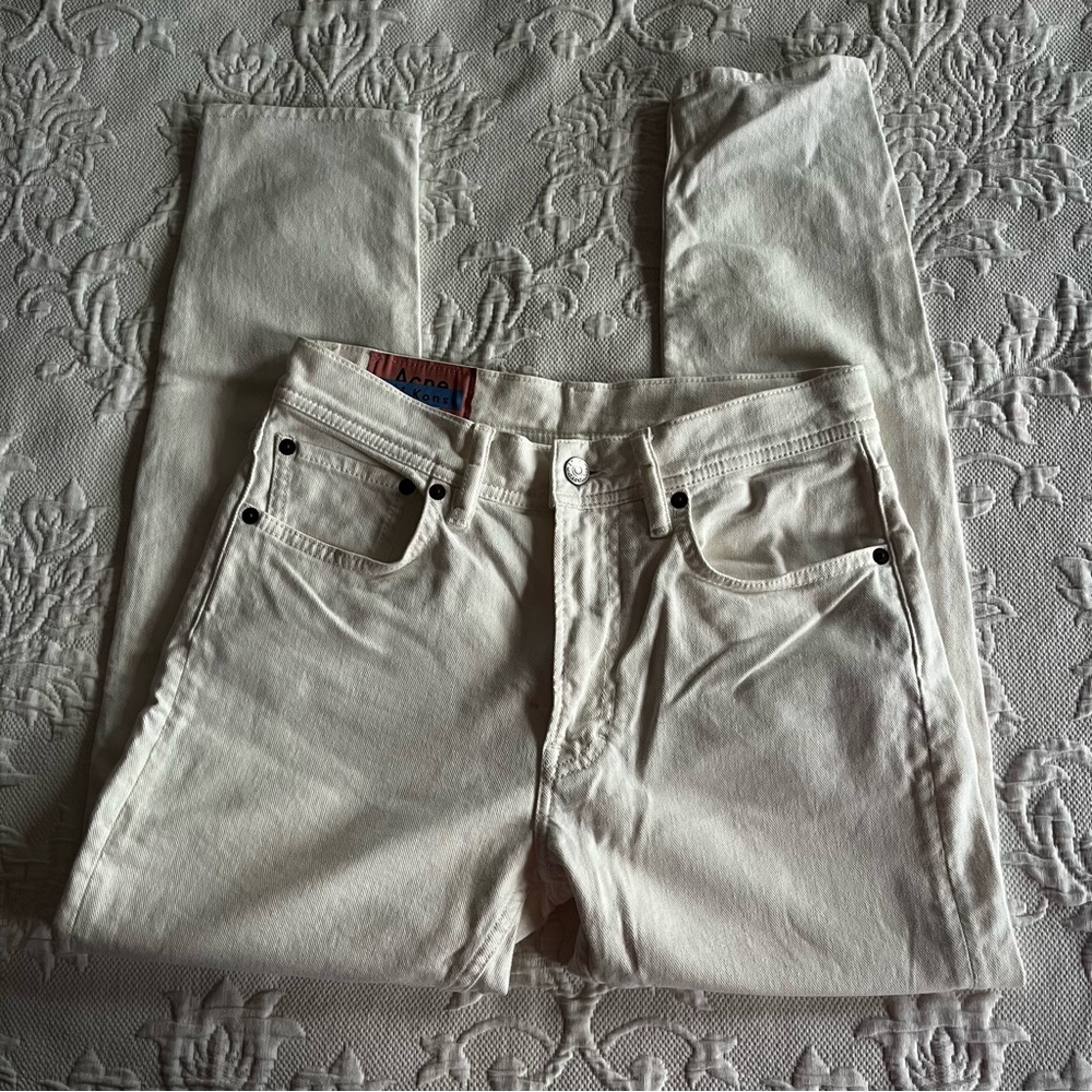 Acne Studios White Jeans 27